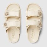 Gucci Women’s sandal with crystal Double G - Image 6